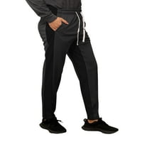 Lappel muške pantalone za muške staze, atletski jogger sa bočnim prugama, više boja, veličine do 3xl