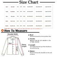 Bluza za ženske modne šifon plus veličine labavo punjenje gumba s dugim rukavima Karfiganske majice