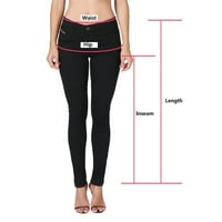 Lopecy-Sta Ženska solidna boja Elastična pojasa Sportski trčanje Fitness Leisure Yoga Kratke hlače Kategorije