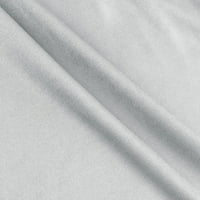Ženska vježbanje Hodnici saten glatki tanki bijeli rub Početna Hlače Joga Capris Grey l
