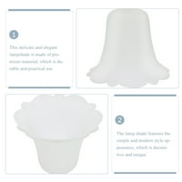 Shade Lamps Glass Laght Nijanse Zamjenska lampica stol za stol zamrznuti privjesak stropni zidni luster