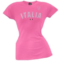 Italia Bright Glitter dame majica - X-velika
