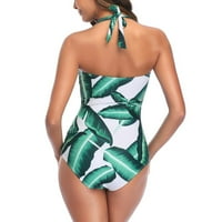SHPWFBE Žene kupaći kostim Jedan push podstavljeni bikini kupaći kostimi za kupanje Monokini pokloni