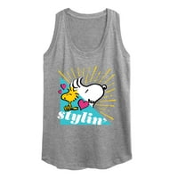 Kikiriki - Snoopy Woodstock Stylin - Ženski trkački rezervoar