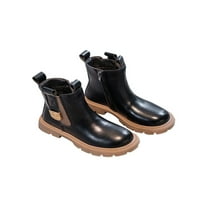 Harsuny Unise Kids School Comfort Boots Neklizajući okrugli prsti Chelsea Boot planinarenje Ležerne