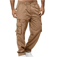 Teretne hlače za muškarce, muške teretne hlače Ležerne prilike Joggers Atletska hlače Pamučna labava