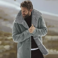 Zimska kaput janjeća jakna vuna muške jakne tople jakne planine kože od ovčjeg kože i jakne Zippe jakna