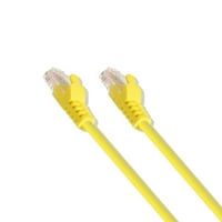 CAT-5E UTP Ethernet mrežni kabel RJ LAN žica žuta 1ft