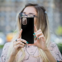 Meka TPU Case Slim zaštitni poklopac za Samsung Galaxy Note 6.7 , crna