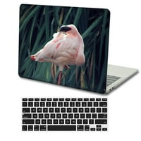 Kaishek plastična tvrda kućišta kompatibilna. Rel. MacBook Air S Touch ID + crni poklopac tastature