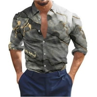 Majica za čišćenje muške majice ne pozicionirano tiskovina majica s dugim rukavima Plaža Regularna majica