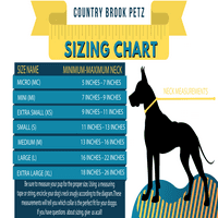 Country Brook Petz Deluxe Classic Tie ovratnik za pse - napravljeno u SAD-u.S.a., Veliki