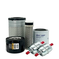 ® Komplet za filter za održavanje za Kubota ZG222S Nulta Twarn kosilica