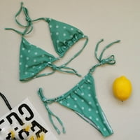 Bikini set za žene Žene kupaći kostimi zavoj čvrsti dvodijelni kupaći kostimi Bikini Plivanje plaže
