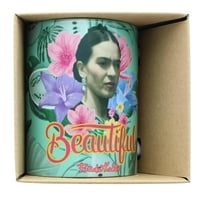 Frida Kahlo prekrasna keramička krigla u kutiji