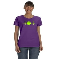 Signaluretshirts Womens Tenis EKG majica