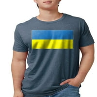Cafepress - Ukrajina s muške deluxe majica - MENS TRI-Blend majica