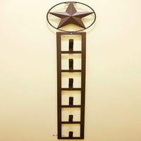 Zidni nosač bejzbol kapa metalne zvijezde montiran preko nosača držača vrata