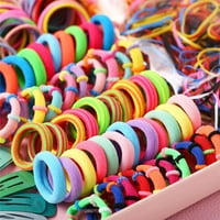 Devojke Pribor za kosu Snap Clips Multicolor Scrouncy Color Candy Color Headdress Fripepin Elastic Band