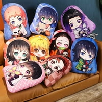 Demon Slayer punjeni plišani jastuk sa slatkim crtanim likovima Plišani privjesak torba Pribor Anime