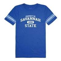 Republika 533-697-Ryl- Savannah Državni univerzitet Tigrovi Žene Nekretnine Nogometna majica, Royal
