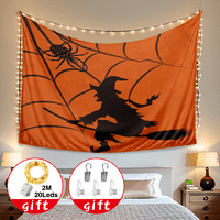 Halloween Tapisestry, Gothic Wizard skeleton tapiserija, za spavaću sobu dnevni boravak Dorm Holiday