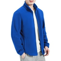 Muška jakna s kapuljačom pušačka jakna teška škrtska jakna prozračna muška jakna nebo plava l