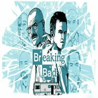 Breaking Bad II - platnena ili štampana zidna umjetnost