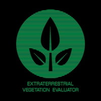 Muški zid-E Eve Extratertrestrial Vegetacijski evaluator Logo Grafički tee crni veliki visok