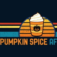 PUMPKIN SPICE Funny Halloween Pumpkin pokloni Muški bijeli grafički tee - Dizajn od strane ljudi 3xl