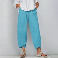 Ženske pantalone Pamuk svakodnevno nose kućne ženske pantalone za žene za žene
