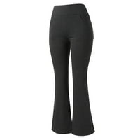 Advoicd joga hlače za žene Bootcut joga hlače za žene biciklističke hlače za žene, visoki stručni treneri