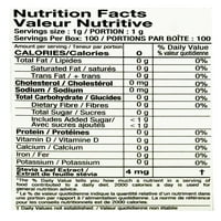 Rite Stevia paketi broj 1g vrećica - čista sirovo granulirana kalorija nula ugljikohijski prirodni ekstrakt