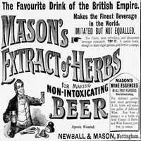 Grafički časopis za novinare 1. juna 1897., kraljice Victoria's Diamond Jubilee. Oglas za matsonov ekstrakt