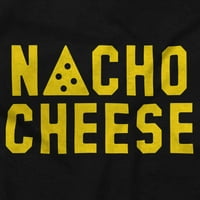 Nacho sir smiješni hrani ugljikohid za grickalice Crewneck T košulje Djevojka Teen Brisco Brends X
