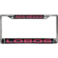 Rico Industries College New Mexico Lobos Standard 12 6 Laser Chrome Chrome Chrome - Auto kamion SUV