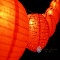 Fantado 12 Kineska novogodišnja ušima MI papir Lantern string svjetlo Combo Kit od papira papirlanternStore