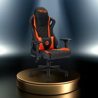 Kancelarijska igračka stolica Ergonomska stolica za igranje u leđima u leđima, Crvena