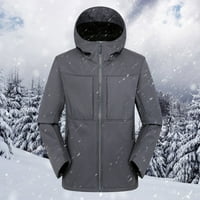 Advoicd Blazer jakna za muške tople kapute mekana jakna za ljušćenje plišana zadebljana vetrootporna