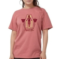 Cafepress - majica kapetane Marvel - Ženska košulja Comfort Colors®