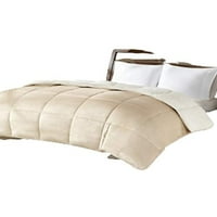 Premier Comfort Velvet do Twin Sherpa Comforter Twin