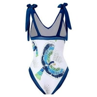 Giligiliso Ženski kupaći kostimi jednodijelni kupaći kostimi Bikini čipka up kupaći kostim duga suknja