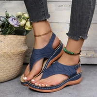 Loopsun Ljetne sandale za žene, ženske sandale, ljetne dame Flip-Flops Wedge Papuče sandale casual flip