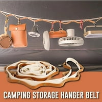 Kuke za kampovanje Koža Viseće konop Vanjska viseća odjeća za piksku viseći alat za domaćinstvo + a