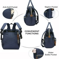 -Dobrojite mini torbicu za ruksak za žene Mali ruksak torba modni paket sa USB priključkom za punjenje