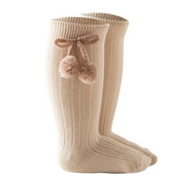 Crtane pamučne čarape Srednja teletska koljena-visoka krađe Čarape Dužina Djevojke Sok Solity Socks