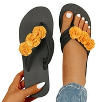 Knqrhpse papuče za žene dame Ljeto Flip flops otvoreni nožni cvijeće boemske sandale cipele ženske papuče