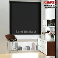 Keego Semi-Blackout Roller Windows Shados Vodootporni prozori Zaštitni i dolje Zasenka za dolaznu i