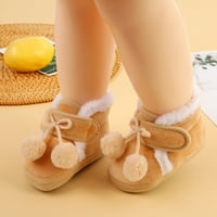 B91XZ dječji čizme za dječake Djevojke Toddler cipele tople pamučne čizme meke jedine cipele za cipele