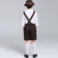 Dizajnerska dječja odjeća dječaci Toddler Stage odijelo Top + bib kratak + šešir Dječja tradicionalna